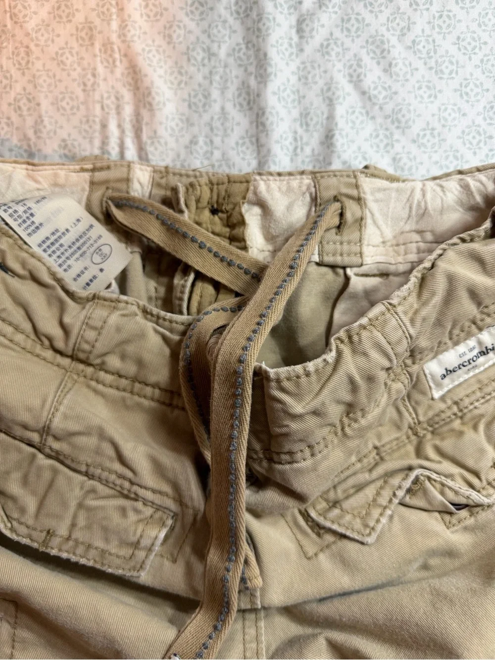 abercrombie kids casual cargo